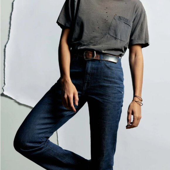 Imogene + Willie Sophie Indigo Rinse Jean 27 - Picture 3 of 13